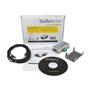 StarTech.com 2 Port USB to RS232 RS422 RS485 Serial Adapter with COM Retention - serial adapter - 2 ports