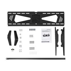 StarTech.com Flat-Screen TV Wall Mount - Low Profile - For 37" to 70" TV - Anti-Theft - Tilting - vægmontering 40 kg 70" 200 x 2
