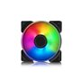 Fractal Design Prisma AL-12 ARGB PWM 3-pack - Gehäuselüfter - 120mm - Schwarz mit RGB LED - 33 dBA