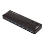 StarTech.com 7-Port USB 3.0 Hub plus Dedicated Charging Ports USB-Hubs - USB 3.2 - 7 - Schwarz