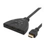 Deltaco HDMI Switch  3 inputs to 1 output 4K in