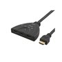 Deltaco HDMI Switch  3 inputs to 1 output 4K in