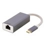 Deltaco PRIME USB-C Network Adapter Gigabit alu.