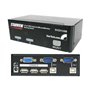 StarTech.com 2 Port Professional USB KVM Switch Kit mit Kabel - KVM Switch - 2 Anschlüsse