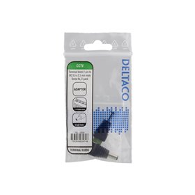 Deltaco 2-pin Terminal block to 5.5 DC 2-Pack Sc