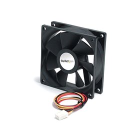 StarTech.com Case Fan 92mm - FAN9X25TX3L - Gehäuselüfter - 92mm - Schwarz