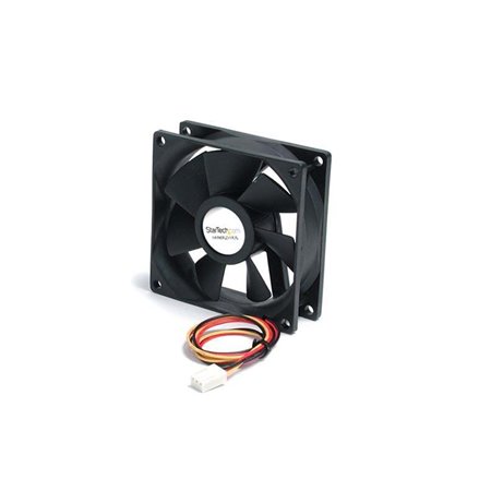 StarTech.com Case Fan 80mm - FAN8X25TX3L - Gehäuselüfter - 80mm - Schwarz