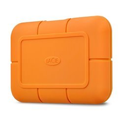 LaCie Rugged SSD USB-C Portable - 1TB - Orange - Extern SSD - Thunderbolt 3