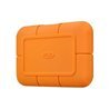 LaCie Rugged SSD USB-C Portable - 2TB - Orange - Extern SSD - Thunderbolt 3
