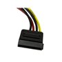 StarTech.com LP4 zu SATA Strom Kabel Adapter - Stromkabel