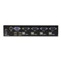 StarTech.com 4 Port Professional VGA USB KVM Switch mit Hub - KVM Switch - 4 Anschlüsse