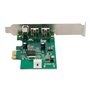 StarTech.com 3 Port 2b 1a 1394 PCI Express FireWire Card Adapter - FireWire Adapter