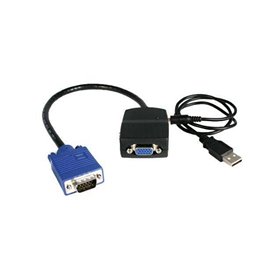 StarTech.com 2 Port VGA Video Splitter - USB Powered - Videosplitter - 2 Anschlüsse