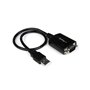 StarTech.com 1 Port Professional USB zu Serial Adapter Kabel mit COM Retention