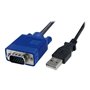 StarTech.com KVM Console zu USB 2.0 Portable Notebook Crash Cart Adapter - KVM Switch - 1 Anschlüsse