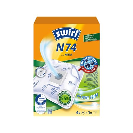 Swirl MODEL N74 MP AirSpace Green Line - 4 pcs