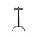 Deltaco Office Display Cart Black 70 kg 70"