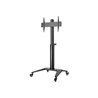 Deltaco Office Display Cart Black 70 kg 70"