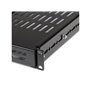 StarTech.com Eistellbarer Depth Fixed Server Rack Gehäuse Regal - Rackregal (belüftet)