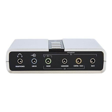StarTech.com 7.1 USB Audio Adapter Sound Card mit SPDIF Digital Audio