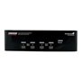 StarTech.com 4 Port Dual DVI USB KVM Switch w/ Audio & USB Hub - KVM / Audio / USB Switch - 4 Anschlüsse