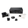 StarTech.com 4 Port Dual DVI USB KVM Switch w/ Audio & USB Hub - KVM / Audio / USB Switch - 4 Anschlüsse