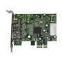 StarTech.com 3 Port 2b 1a Low Profile 1394 PCI Express FireWire Card Adapter - FireWire Adapter