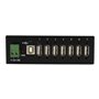 StarTech.com USB 2.0 Industrial USB Hub USB-Hubs - 7 - Schwarz