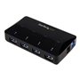 StarTech.com USB 3.0 Hub 4-Port plus Dedicated Charging Port USB-Hubs - USB 3.2 - 4 - Schwarz