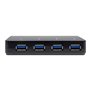 StarTech.com USB 3.0 Hub 4-Port plus Dedicated Charging Port USB-Hubs - USB 3.2 - 4 - Schwarz