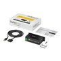 StarTech.com USB 2.0 Industrial USB Hub USB-Hubs - 7 - Schwarz