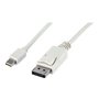 StarTech.com Mini DisplayPort zu DisplayPort Adapter Kabel - Video-/Audiokabel