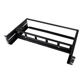 StarTech.com Eistellbarer Rack Befestigungskit DIN Rail Kit mit Top Hat/Mini/G Schienen - Kit für Rack mit Schienen