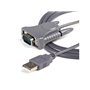 StarTech.com USB zu RS232 DB9/DB25 Serial Adapter Kabel - M/M