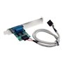 StarTech.com 24in Internal Motherboard USB Header zu Serial RS232 Adapter