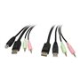 StarTech.com 4-in-1 USB DisplayPort KVM
