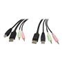 StarTech.com 4-in-1 USB DisplayPort KVM