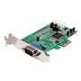 StarTech.com 1 Port Low Profile Native RS232 PCI Express Serial Card mit 16550 UART