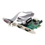 StarTech.com 2S1P Native PCI Express Parallel Serial Combo Card mit 16550 UART