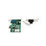 StarTech.com 2 Port Low Profile Native RS232 PCI Express Serial Card mit 16550 UART - Seriell Adapter