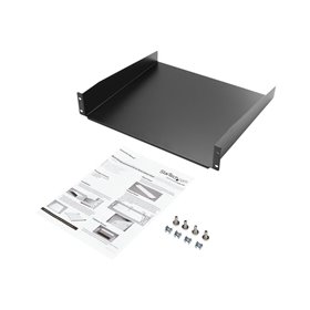 StarTech.com Schwarz Standard Universal Server Rack Gehäuse Regal