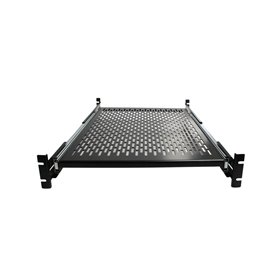 StarTech.com 19in Vented Eistellbarer Depth Sliding Server Rack Gehäuse Regal - Rackregal (verschiebbar forskydes belüftet