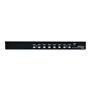 StarTech.com 8 Port 1U Rack Befestigungskit DVI USB KVM Switch - KVM Switch - 8 Anschlüsse
