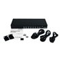 StarTech.com 8 Port 1U Rack Befestigungskit DVI USB KVM Switch - KVM Switch - 8 Anschlüsse