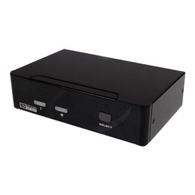 StarTech.com 2 Port DVI USB KVM Switch mit Audio und USB 2.0 Hub - KVM / Audio / USB Switch - 2 Anschlüsse