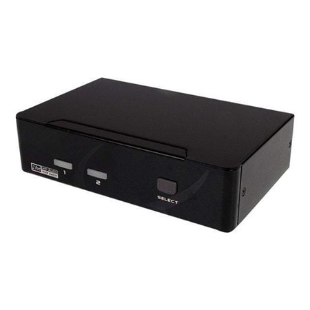 StarTech.com 2 Port DVI USB KVM Switch mit Audio und USB 2.0 Hub - KVM / Audio / USB Switch - 2 Anschlüsse