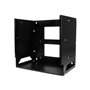 StarTech.com Wall-Mount Server Rack with Built-in Shelf - Solid Steel - 8U rack (wall mount) - 8U