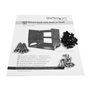 StarTech.com Wall-Mount Server Rack with Built-in Shelf - Solid Steel - 8U rack (wall mount) - 8U