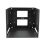 StarTech.com Wall-Mount Server Rack with Built-in Shelf - Solid Steel - 8U rack (wall mount) - 8U