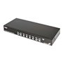 StarTech.com 8 Port 1U Rack Befestigungskit USB KVM Switch Kit mit OSD und Kabel - KVM Switch - 8 Anschlüsse